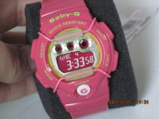 Casio Baby G Shock BG 1005M 4 Women's Multi Function Digital Pink Resin Watch