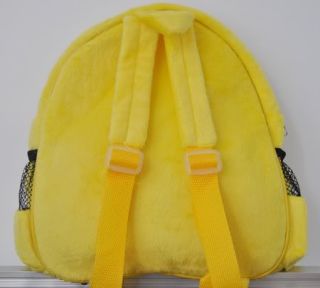 BG0024 Boy Girl Kids Spongbob Yellow Cutton Children Backpack Bag