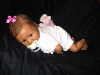 Precious Ethnic African American Reborn Baby Girl OOAK