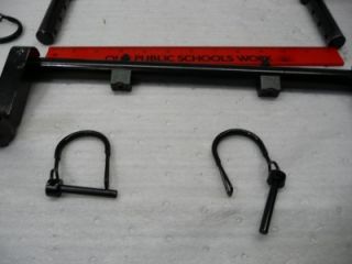 Jazzy 614 HD Power Wheel Chair Pride Seat Post Mounting Kit Bracket Pin Lot New