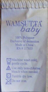Wamsutta "Baby 1st Christmas" Blanket Pillow New