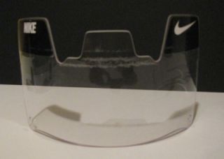 Lot of 6 Six Universal Clear Nike Football Visors Helmet Face Guard Shield