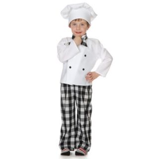 Boys Girls Kids Chef Cook Fancy Dress Halloween Costume