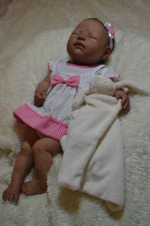 Beautiful Realistic Full Silicone Baby Doll not Reborn Relisted