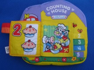Leap Frog Baby Counting House Learning Plush Book Toy