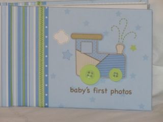 New Carter's Baby Boy Choo Choo Train Photo Brag Book