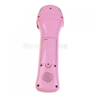 Pink Wireless Microphone Mic for Karaoke Singing Funny Boys Girls Kids Music Toy