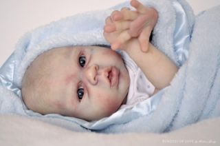 New Reborn Baby Elliot 18" Doll Kit by Michelle Fagan 7298