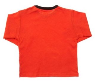Timberland Sz 6M 00 0 Baby Boys Orange T Shirt Top Tee Lng Sleeve