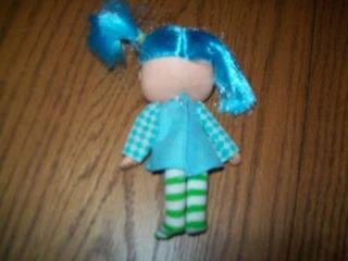 Vintage Original Blueberry Muffin Strawberry Shortcake Bendable Doll and Clothes