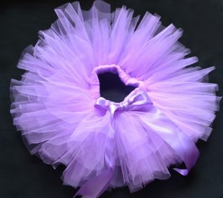 Purple Party Costume Ballet Kids Dancing Girl Toddler Child Baby Tutu Skirt