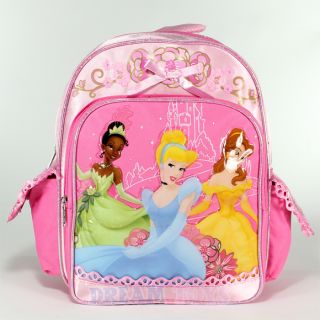 12" Disney The Princesses Ribbon Toddler Backpack Bag Girls Small