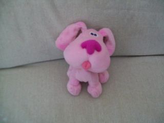 Viacom Magenta Blue Clues Puppy Dog Plush Nick Jr