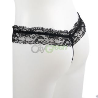 Women Sheer Floral Lace Panties Transparent Briefs G String Lingerie Underwear