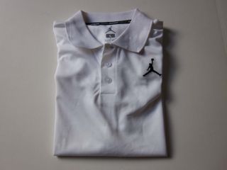 Nike Air Jordan Boys Youth Short Sleeve Dri Fit Polo Shirt Clothes Top s M L XL