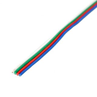 30M 100ft RGB 4 Pin Extension Connector Cable Cord for 3528 5050 RGB LED Strip