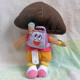 Cute Dora The Explorer Dora Plush Doll Toy 9" for Xmas Gift