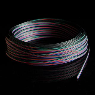 50M 50 Meter RGB 4 Pin Extension Connector Cable Cord FOR3528 5050 RGB LED Strip