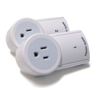 1 2 3 5 Pack Wireless Remote Controlled AC Electrical Socket Plug Switch Outlet