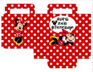 Minnie Mouse Party Favor Bags Personalized for You