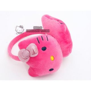 Sanrio Hello Kitty Ear Muff Hot Pink for Kids