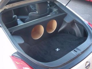 Nissan 370Z Custom Sub Subwoofer Box Enclosure 1 or 2 10" Concept Enclosures