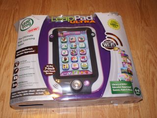 LeapFrog LeapPad Ultra Learning System Pink 7" High Resolution Touch Screen