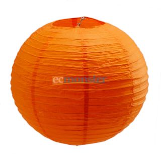 New 10 x 14"Chinese Paper Lantern Party Wedding Decor Orange 837