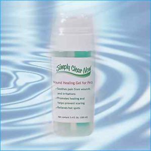 Simply Clear Now Pet Wound Healing Gel First Aid Cream Dog Cat Animal Ointment