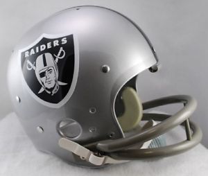 Oakland Raiders 1964 1980 TK Suspension Football Helmet
