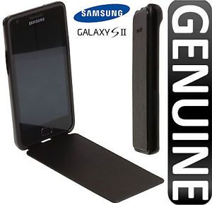 New Genuine Samsung Galaxy S2 i9100 Black Flip Case Cover EF CIA2BBEC