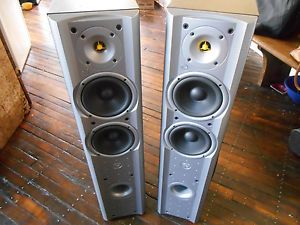 Jamo X870 Tower Floor Standing Speakers RARE and Powerful Sound 