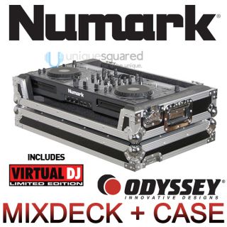 Numark Mixdeck Mix Deck DJ USB iPod Virtualdj Le Case