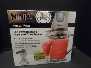 NIB- Ninja Master Prep Frozen Drink Maker RED