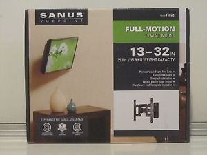 Sanus Vuepoint F107C Full Motion TV Wall Mount for 13" to 32" TVs