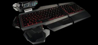 Mad Catz Cyborg s T R I K E 5 STRIKE5 Backlighting Gaming Keyboard for PC