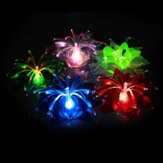 GearXS 5 Pack Fiber Optic LED Light Up Glowing Gift Bows