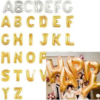 Mylar Foil Balloon Large Letter A Z Full Alphabet for Party Wedding Decoration
