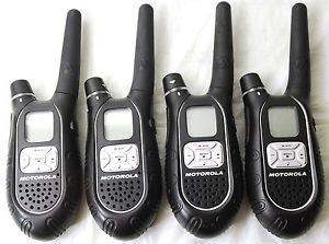 4 Motorola SX700AAA FRS GMRS 2 Way Radio Walkie Talke Weather AAA Qt Vibracall 895593000762