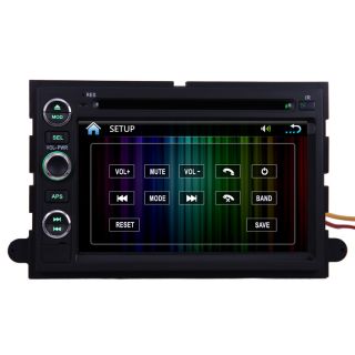 Car GPS Navigation Radio HD Touch Screen TV DVD Player for 2005 09 Ford Mustang
