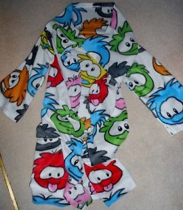 Disney Club Penguin Bath Wrap Towel Dressing Gown Kids Boys Girls Fun Gift Toy