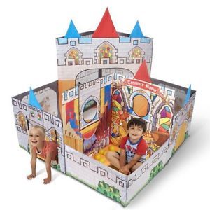 Play Tent Castle Adventure Kids Toy Indoor Outdoor Fun Children Game Portable