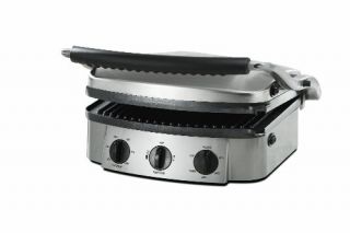 New Sensio 13121 Bella Cucina Stainless Steel Electric Grill and Griddle