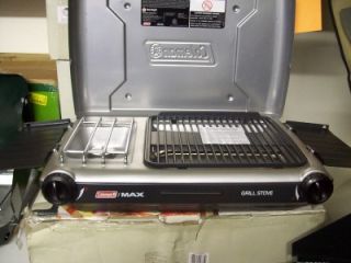 Coleman Max PerfectFlow Grill Stove w Griddle