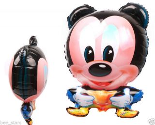 Mickey Modelling Light Membrane Helium Hydrogen Foil Balloon Holidays Party QQ9