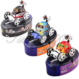Mini Micro RC Radio Remote Control Racing Twister Stunt Car Vehicle Toy Kids ZX
