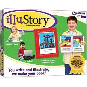 Child Children Kids Creative Story Book Writing Making Kit Set Toy
