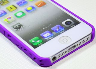 Purple Nest Woven Design Hard Case Cover for iPhone 5 5g 5th