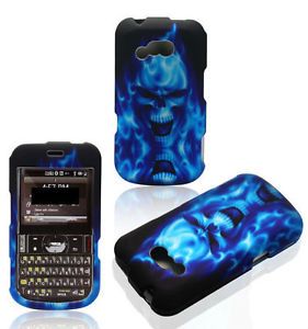 Y Skull StraightTalk LG LG900G Phone Cover Hard Case Rubberized Feel Skin