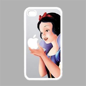 Snow White Apple iPhone 4 Hard Case Cover White